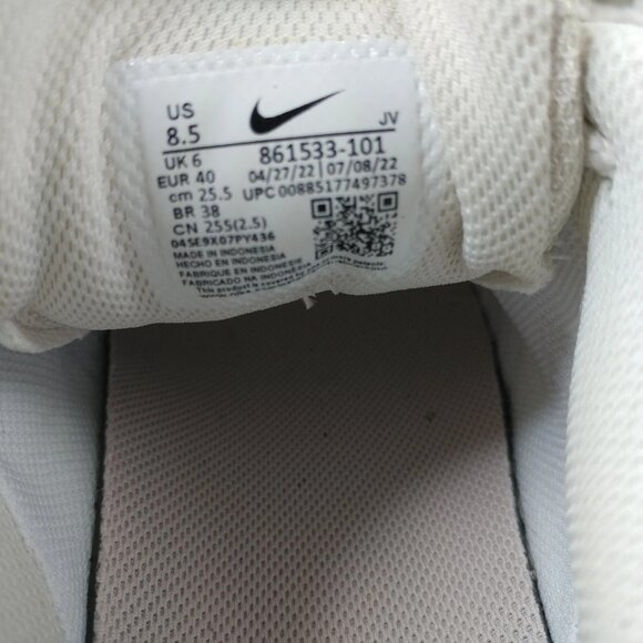 Nike Court Borough Low Premium Womens Size 8.5 Shoes Sail Light Orewood Brown - Picture 4 of 13